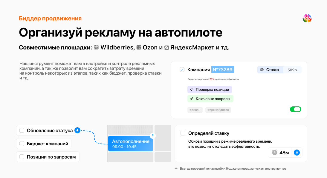 Биддер продвижения